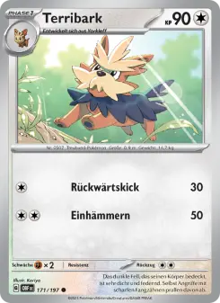 Pokémon-Karte Terribark 171/197