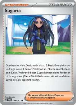 Pokémon-Karte Sagaria 188/197