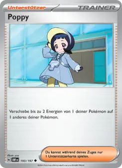 Pokémon-Karte Poppy 193/197