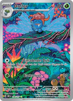 Pokémon-Karte Duflor 198/197