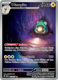 Pokémon-Karte Wampitz 201/197