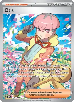 Pokémon-Karte Otis 219/197