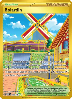 Pokémon-Karte Bolardin 229/197