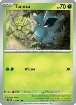 Pokémon-Karte Tannza 001/091
