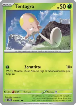Pokémon-Karte Tentagra 004/091