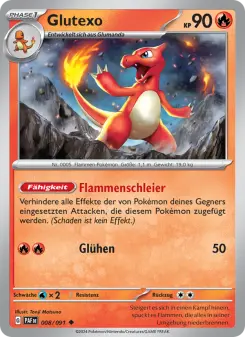 Pokémon-Karte Glutexo 008/091