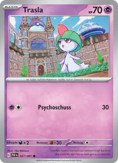 Pokémon-Karte Trasla 027/091