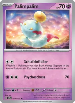 Pokémon-Karte Palimpalim 030/091