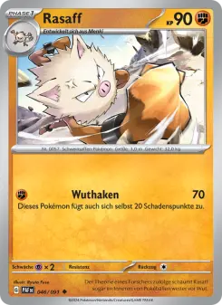 Pokémon-Karte Rasaff 046/091