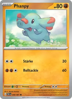 Pokémon-Karte Phanpy 048/091
