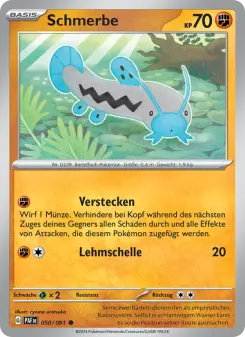 Pokémon-Karte Schmerbe 050/091