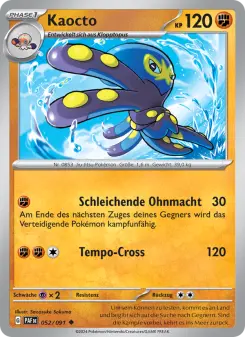 Pokémon-Karte Kaocto 052/091