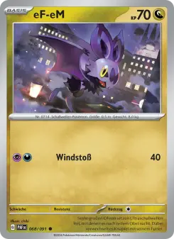 Pokémon-Karte eF-eM 068/091