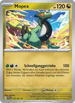 Pokémon-Karte Mopex 070/091