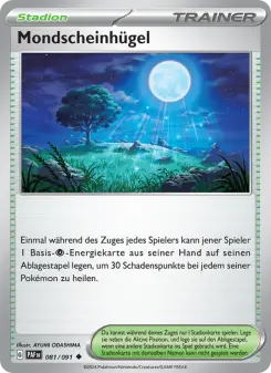 Pokémon-Karte Mondscheinhügel 081/091
