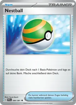 Pokémon-Karte Nestball 084/091