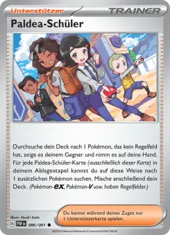 Pokémon-Karte Paldea-Schüler 086/091