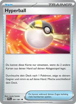 Pokémon-Karte Hyperball 091/091