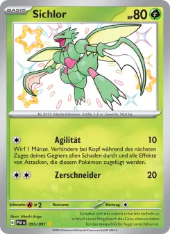 Pokémon-Karte Sichlor 095/091