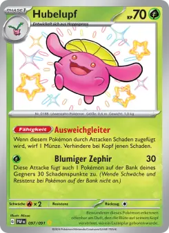 Pokémon-Karte Hubelupf 097/091