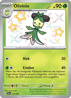 Pokémon-Karte Olivinio 103/091