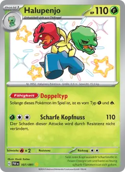 Pokémon-Karte Halupenjo 107/091