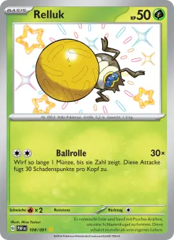 Pokémon-Karte Relluk 108/091