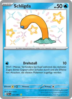 Pokémon-Karte Schligda 121/091