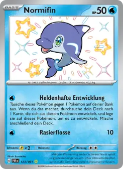 Pokémon-Karte Normifin 123/091