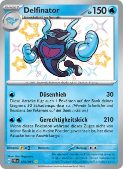Pokémon-Karte Delfinator 124/091
