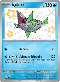 Pokémon-Karte Agiluza 125/091