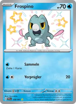 Pokémon-Karte Frospino 128/091