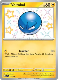 Pokémon-Karte Voltobal 133/091