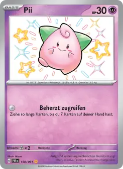 Pokémon-Karte Pii 150/091