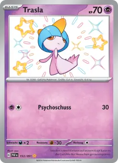 Pokémon-Karte Trasla 153/091