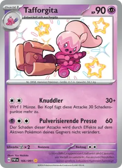 Pokémon-Karte Tafforgita 166/091