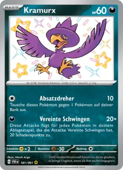 Pokémon-Karte Kramurx 181/091