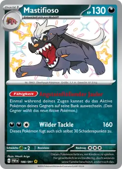 Pokémon-Karte Mastifioso 188/091
