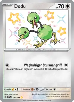 Pokémon-Karte Dodu 199/091