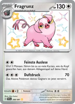 Pokémon-Karte Fragrunz 208/091