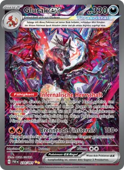 Pokémon-Karte Glurak-ex 234/091