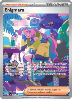 Pokémon-Karte Enigmara 237/091