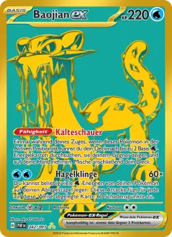 Pokémon-Karte Baojian-ex 242/091