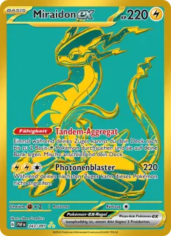 Pokémon-Karte Miraidon-ex 243/091