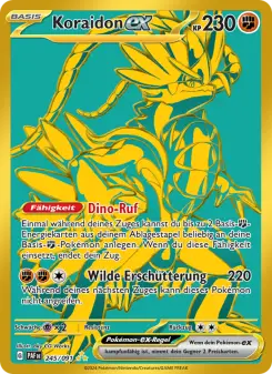 Pokémon-Karte Koraidon-ex 245/091