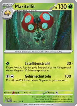 Pokémon-Karte Maritellit 012/182