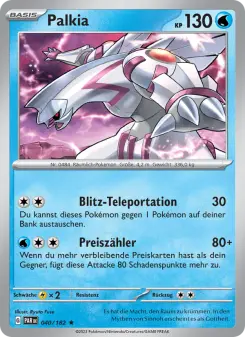 Pokémon-Karte Palkia 040/182