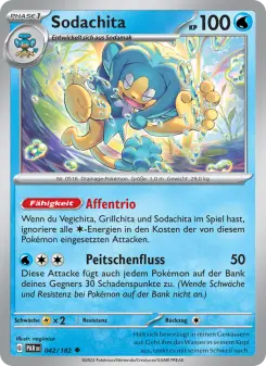 Pokémon-Karte Sodachita 042/182
