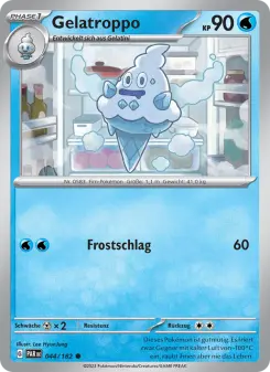 Pokémon-Karte Gelatroppo 044/182