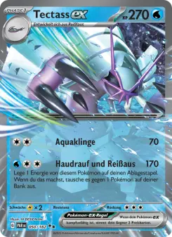 Pokémon-Karte Tectass-ex 050/182